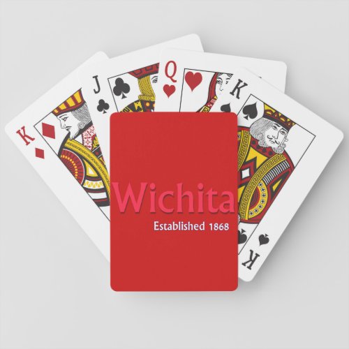 Wichita Established Bicycle Playing Cards