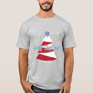 Wichita Flag Christmas Tree T-Shirt