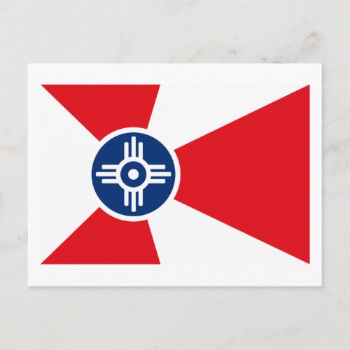 Wichita Flag Postcard