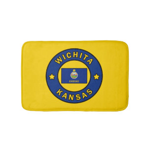 Wichita Kansas Bath Mat