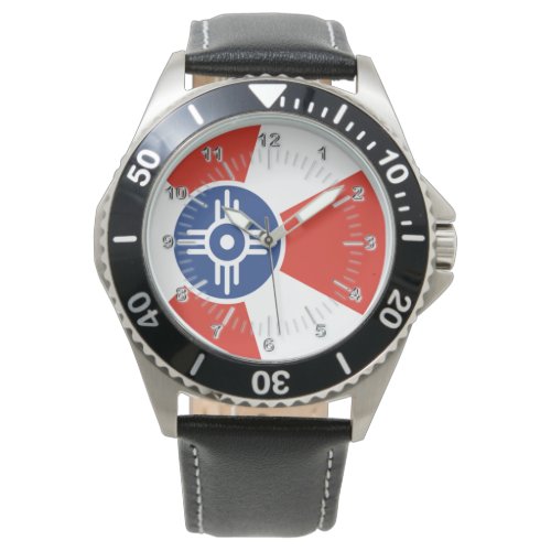 Wichita Kansas City flag Watch