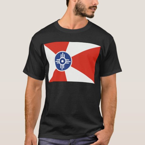 Wichita Kansas ICT Flag T_Shirt