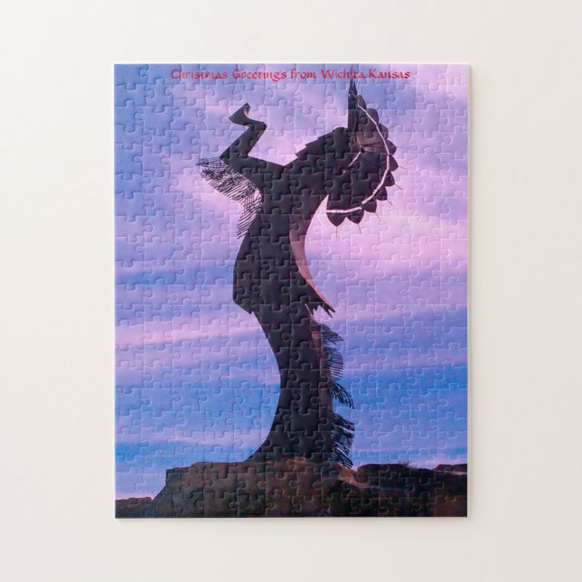 Wichita Kansas. Jigsaw Puzzle (Vertical)