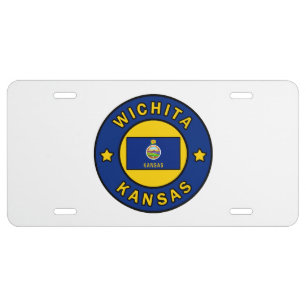 Wichita Kansas License Plate