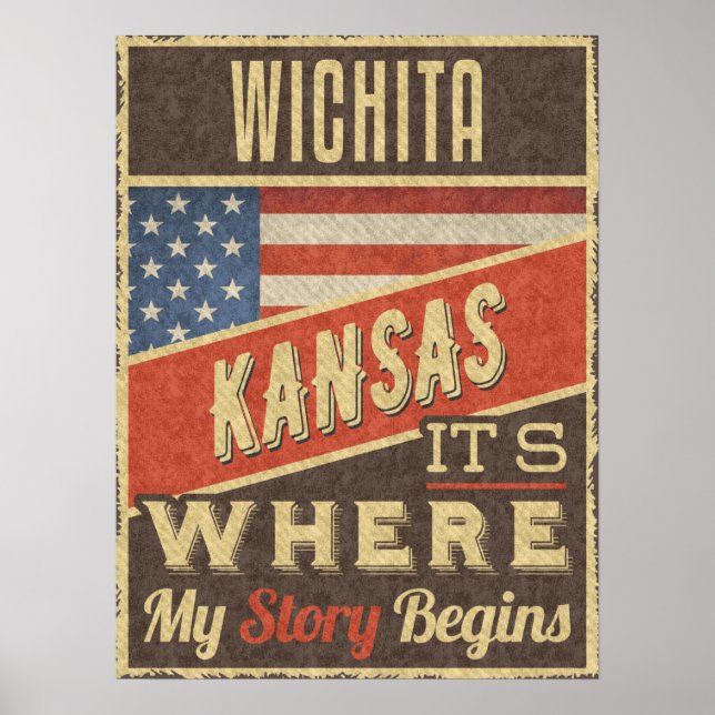 Wichita Kansas Poster (Front)