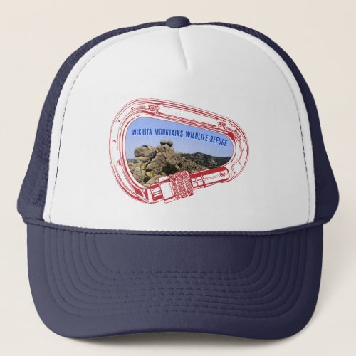 Wichita Mountains Climbing Carabiner Trucker Hat