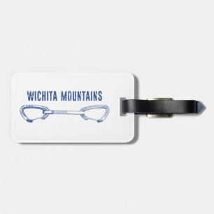 Wichita Mountains Rock Climbing Quickdraw Luggage Tag