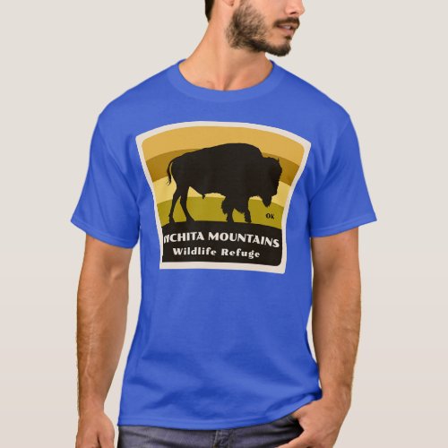 Wichita Mountains Wildlife Refuge Oklahoma Roaming T_Shirt