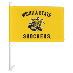 Wichita State Shockers Car Flag