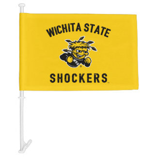 Wichita State Shockers Car Flag