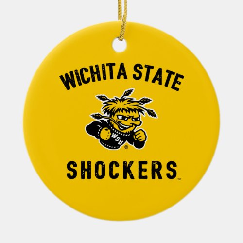 Wichita State Shockers Ceramic Ornament