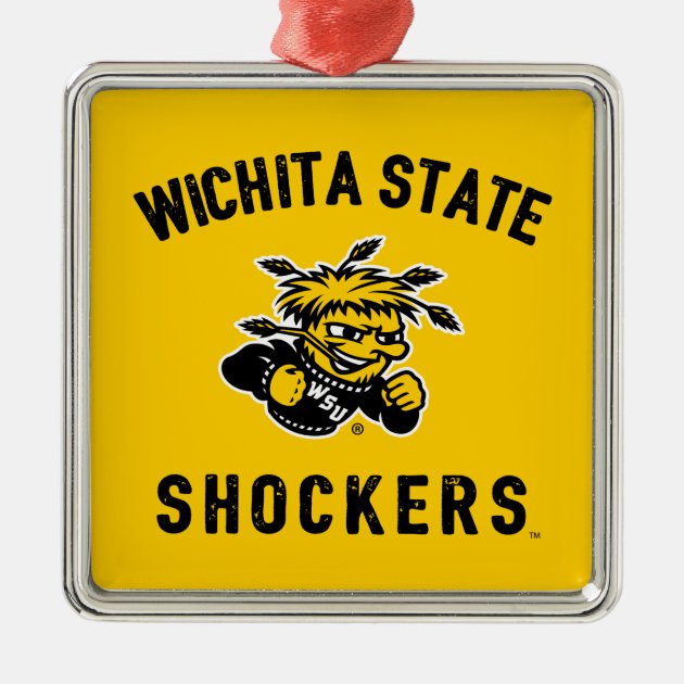 Wichita State University Wushock Christmas Ornament 