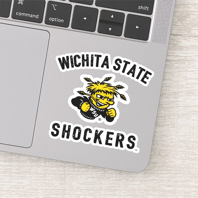 Wichita State Shockers Sticker (Detail)