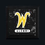 Wichita State University Alumni Distressed Gift Box<br><div class="desc">Check out these new Wichita State University designs! Show off your WSU pride with these new Wichita State University products. These make perfect gifts for the Shockers student, alumni, family, friend or fan in your life. All of these Zazzle products are customizable with your name, class year, or club. Go...</div>