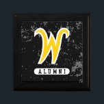 Wichita State University Alumni Distressed Gift Box<br><div class="desc">Check out these new Wichita State University designs! Show off your WSU pride with these new Wichita State University products. These make perfect gifts for the Shockers student, alumni, family, friend or fan in your life. All of these Zazzle products are customizable with your name, class year, or club. Go...</div>