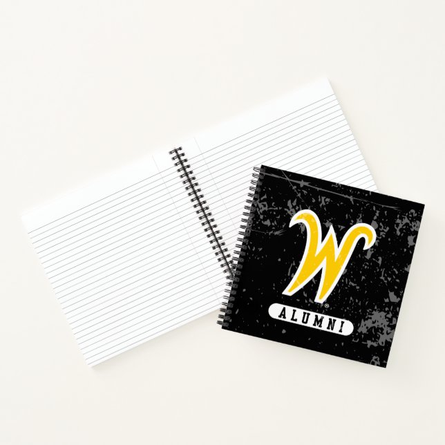 Wichita State University Alumni Distressed Notebook (Inside)