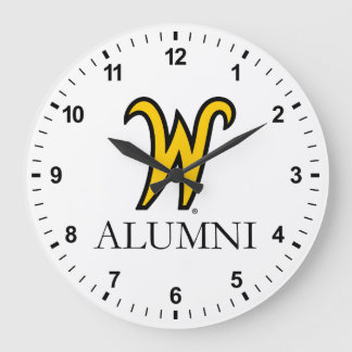 Wichita State University Alumni Large Clock
