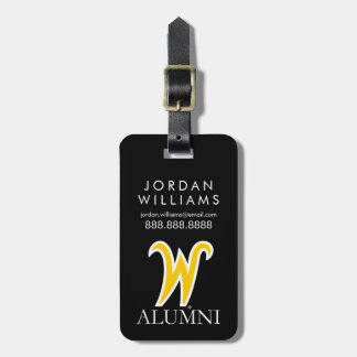 Wichita State University Alumni Luggage Tag