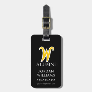 Wichita State University Alumni Luggage Tag