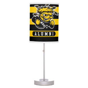 Wichita State University Alumni Stripes Table Lamp