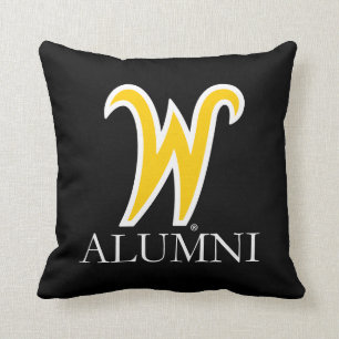 Wichita State University Alumni Throw Pillow