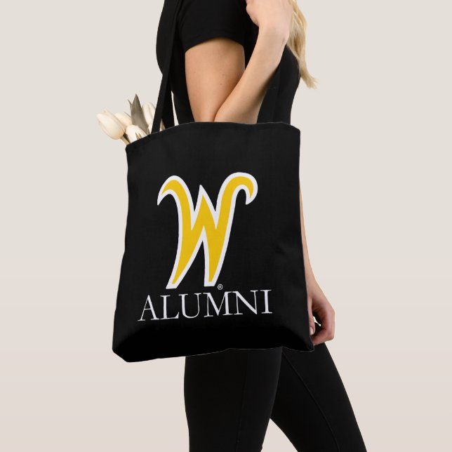 Wichita State University Alumni Tote Bag (Close Up)