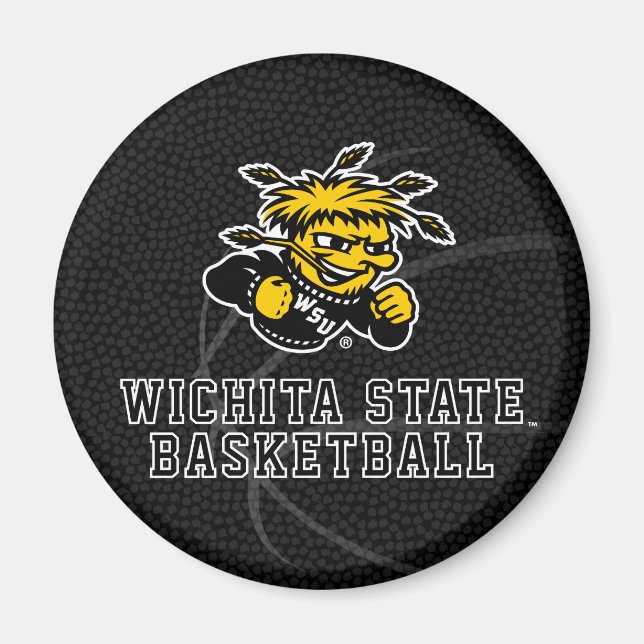 Wichita State University Basketball Magnet (Front)