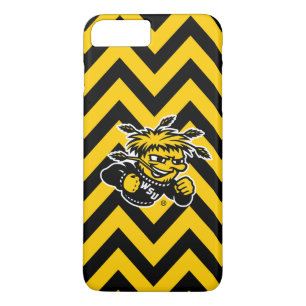 Wichita State University Chevron Pattern iPhone 8 Plus/7 Plus Case
