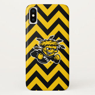 Wichita State University Chevron Pattern iPhone X Case
