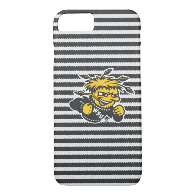 Wichita State University Denim Case-Mate iPhone Case (Back)