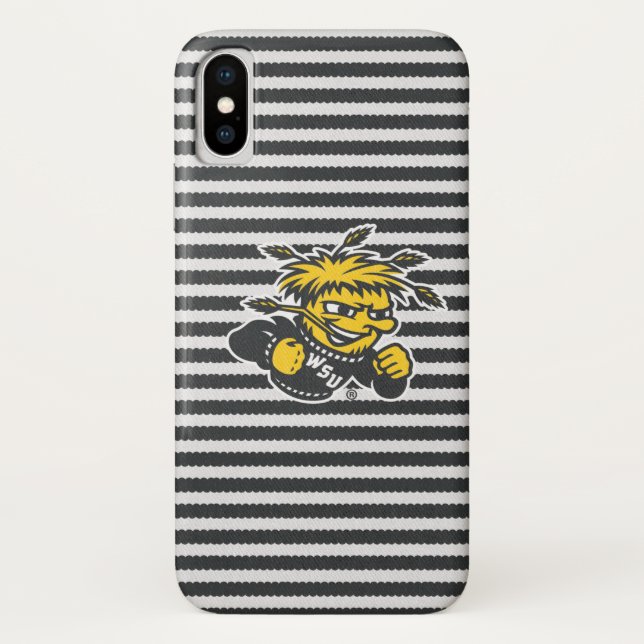 Wichita State University Denim Case-Mate iPhone Case (Back)