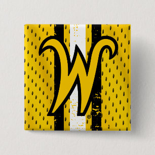 Wichita State University Jersey Button