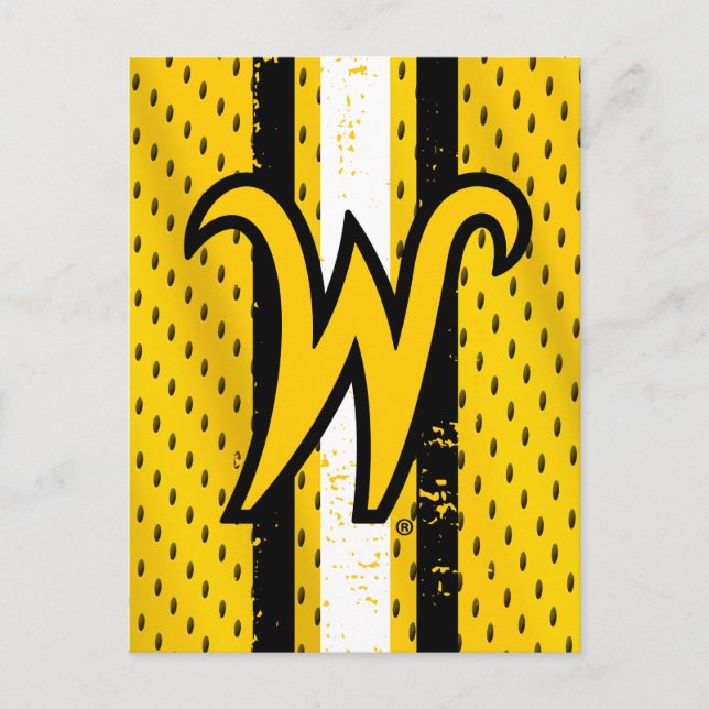 Wichita State University Jersey Postcard (Front)
