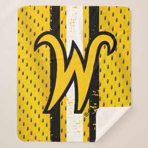 Wichita State University Jersey Sherpa Blanket