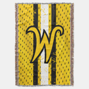 Wichita State University Jersey Throw Blanket