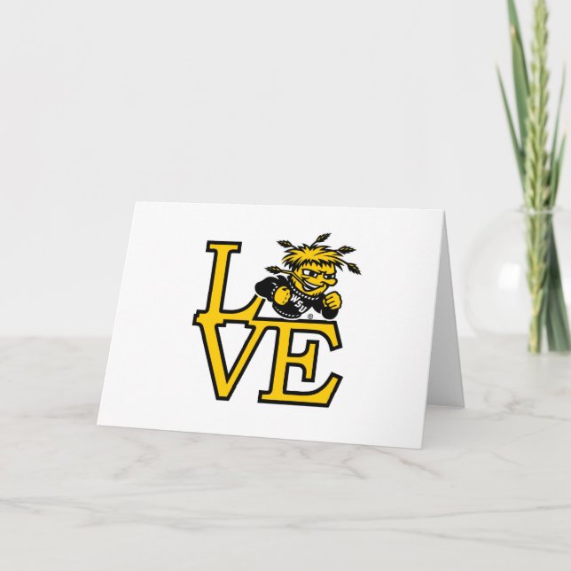 Wichita State University Love Card (Front)