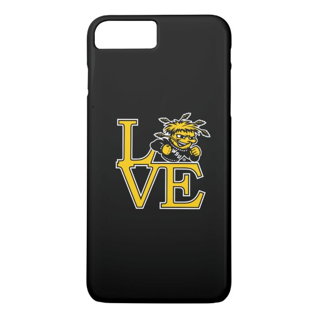 Wichita State University Love Case-Mate iPhone Case (Back)