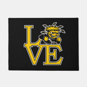 Wichita State University Love Doormat