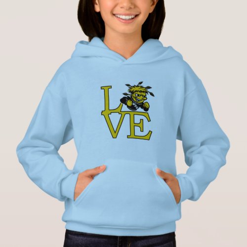 Wichita State University Love Hoodie