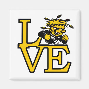 Wichita State University Love Magnet