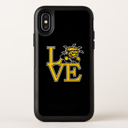 Wichita State University Love OtterBox Symmetry iPhone X Case