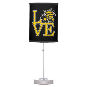 Wichita State University Love Table Lamp