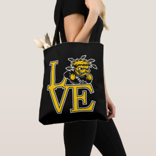 Wichita State University Love Tote Bag