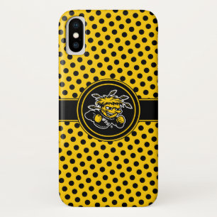 Wichita State University Polka Dot Pattern iPhone X Case