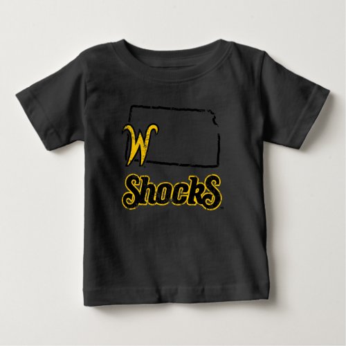 Wichita State University State Love Baby T_Shirt