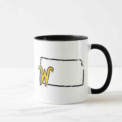 Wichita State University State Love Mug