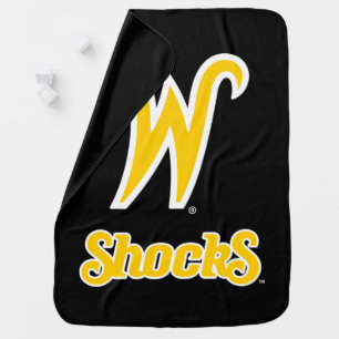 Wichita State University W Baby Blanket