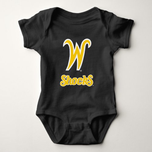 Wichita State University W Baby Bodysuit