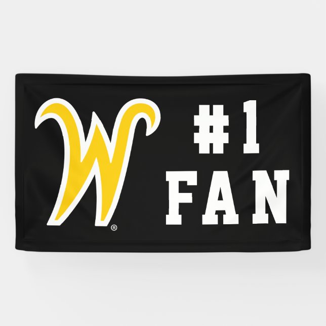 Wichita State University W Banner (Horizontal)
