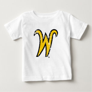 Wichita State University W Distressed Baby T-Shirt